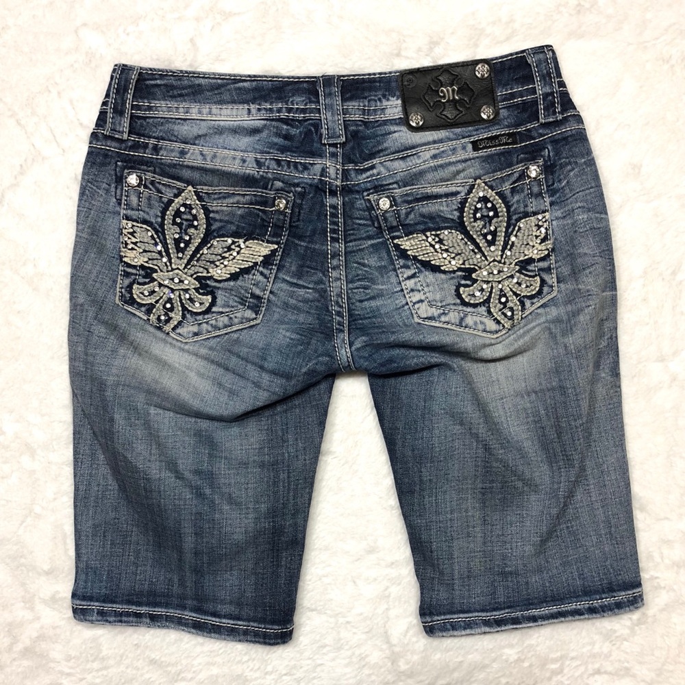MISS ME Bermuda women’s Jean Shorts 27